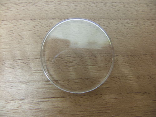 ROUND ACRYLIC - HIGH DOME - FLAT TOP - 28.05MM - K964