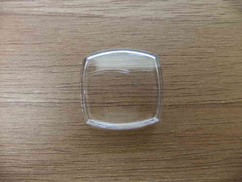 ACRYLIC WALLED UB - SQ CURVED SIDES & FACE - 19MM X 18MM - SERIAL No. 423 ROTARY