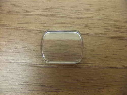 ACRYLIC WALLED UB - RECT CURVED ENDS - RND'D EDGES - 19.95MM X 14.95MM - CF751