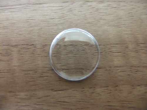 SML ROUND ACRYLIC - LOW DOME - 16.9MM - G960