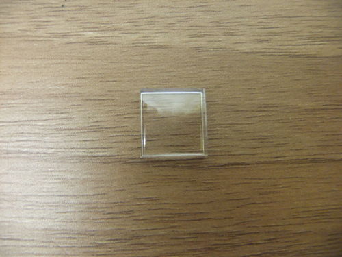 SQ ACRYLIC - WALLED - DOMED - 12MM X 12MM