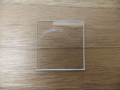 SQUARE GLASS - FLAT .8 THICK - 23.6MM X 23.6MM - GB906 - GB907