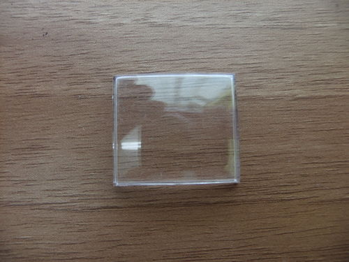 ARCHED RECTANGLE ACRYLIC - WALLED - 24.7MM X 20.9MM